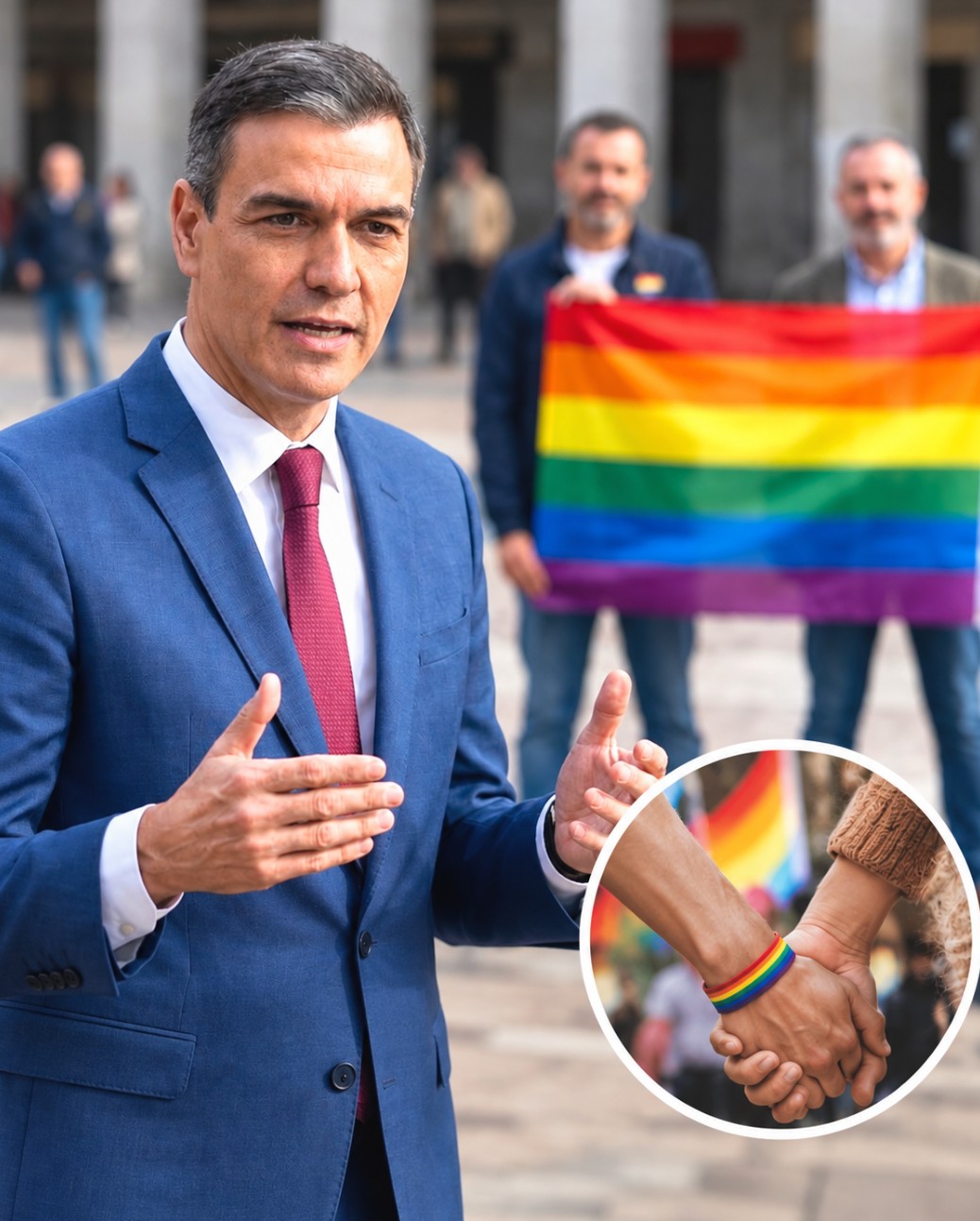 SPAIN MOVES TO JAIL PEOPLE WHO CARRY OUT LGBTQ CONVERSION PRACTICES FOR UP TO TWO YEARS