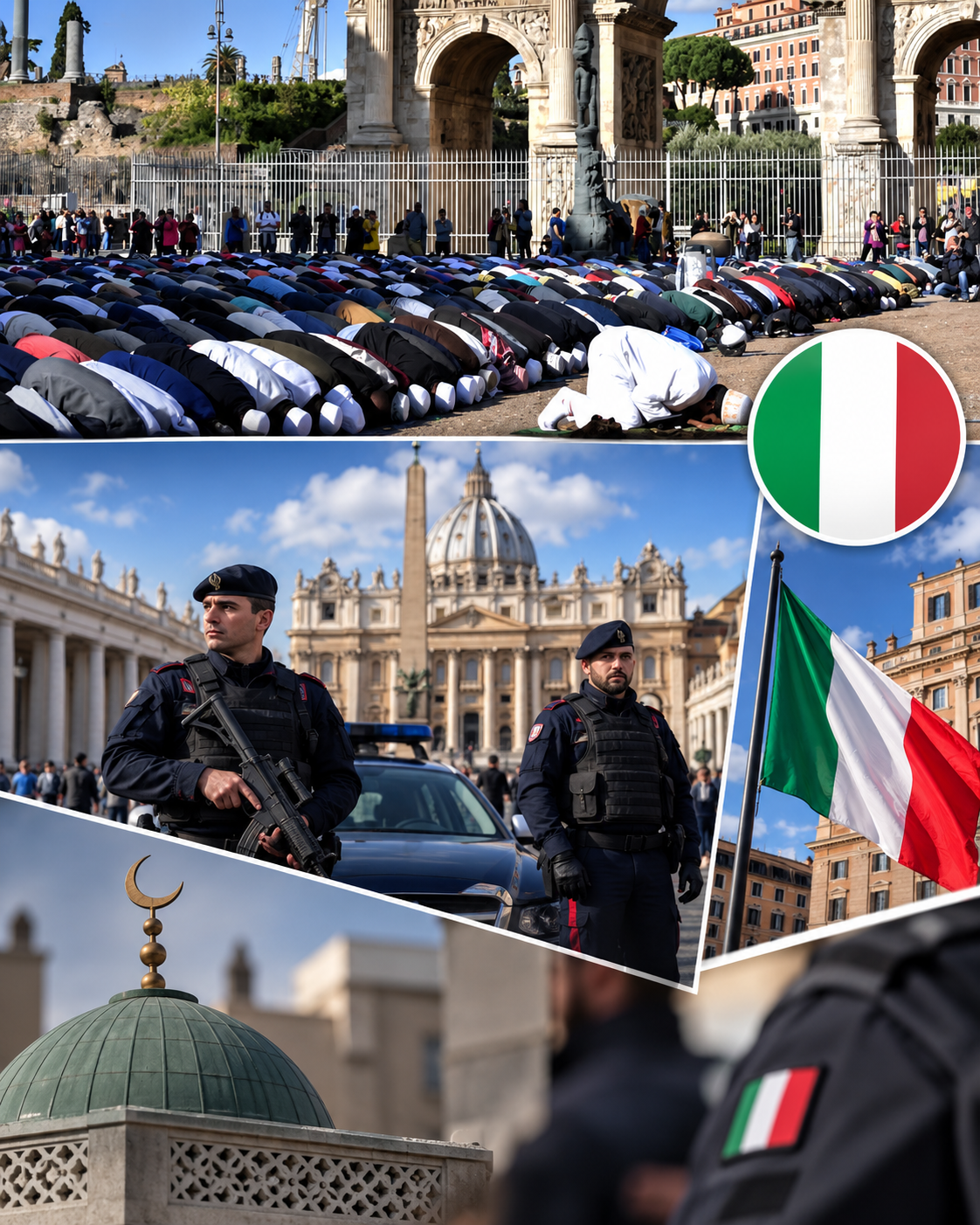 ITALY PLACES AROUND 150 ISLAMIC CENTRES UNDER SPECIAL SURVEILLANCE OVER FUNDAMENTALISM CONCERNS