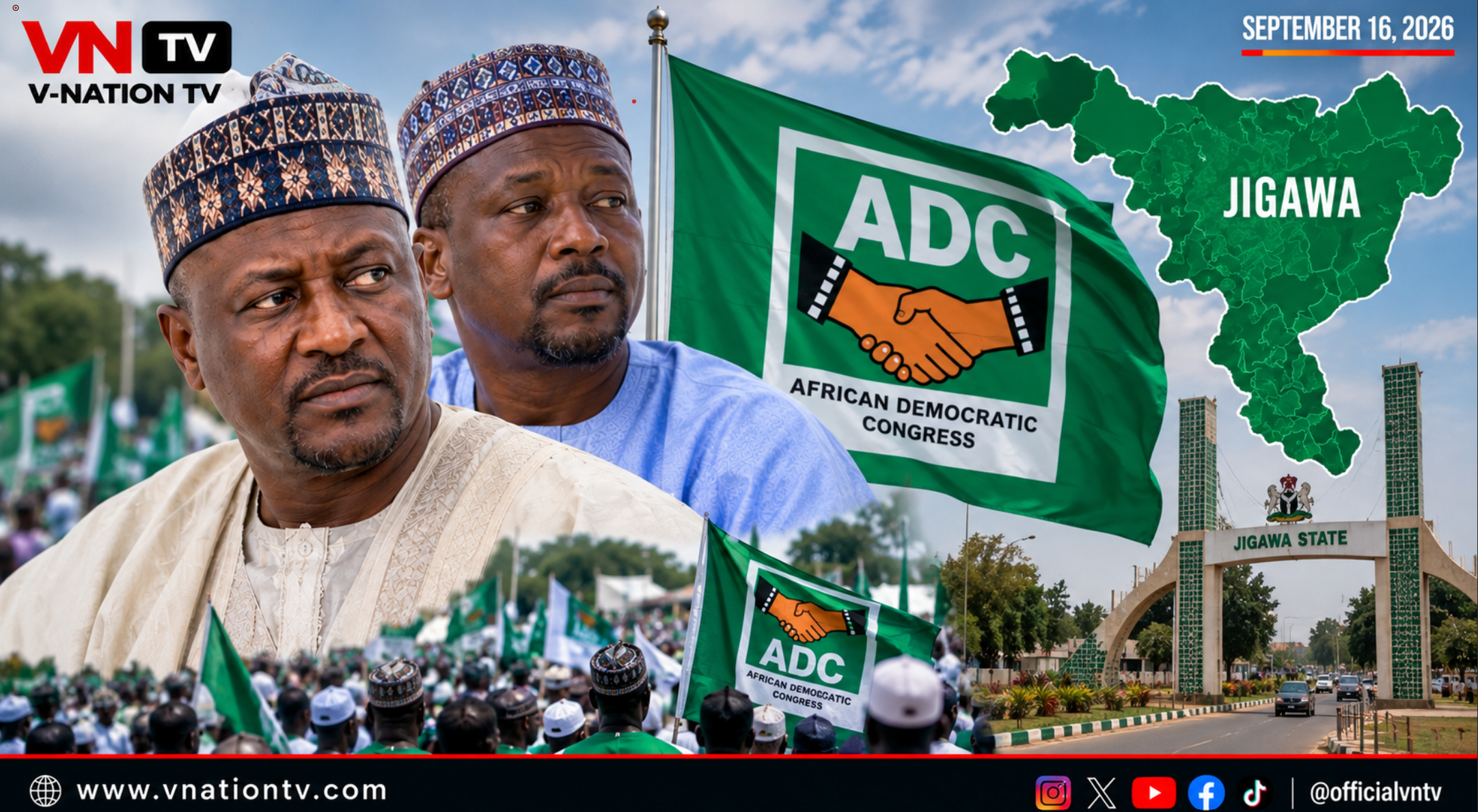 ADC JIGAWA CRISIS DEEPENS OVER POWER SHARING AND CANDIDATE SUBSTITUTIONS AHEAD OF 2027