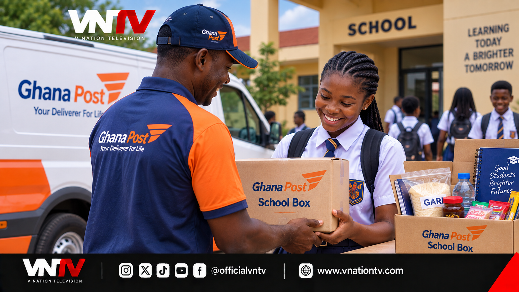 GHANA POST INTRODUCES SCHOOL BOX DELIVERY SERVICE FOR STUDENTS