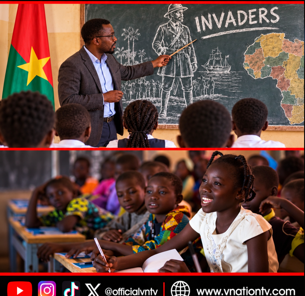 BURKINA FASO'S CHILDREN WILL BE TAUGHT TO CALL EUROPEAN COLONIZERS "INVADERS," NOT "EXPLORERS"