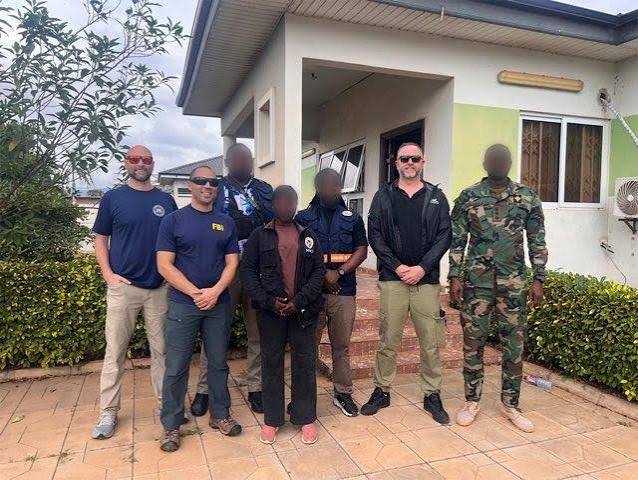 FBI ANNOUNCES MAJOR GHANA SCAM-COMPOUND TAKEDOWN AS 130-PLUS ARE DETAINED AND 300 DEVICES SEIZED