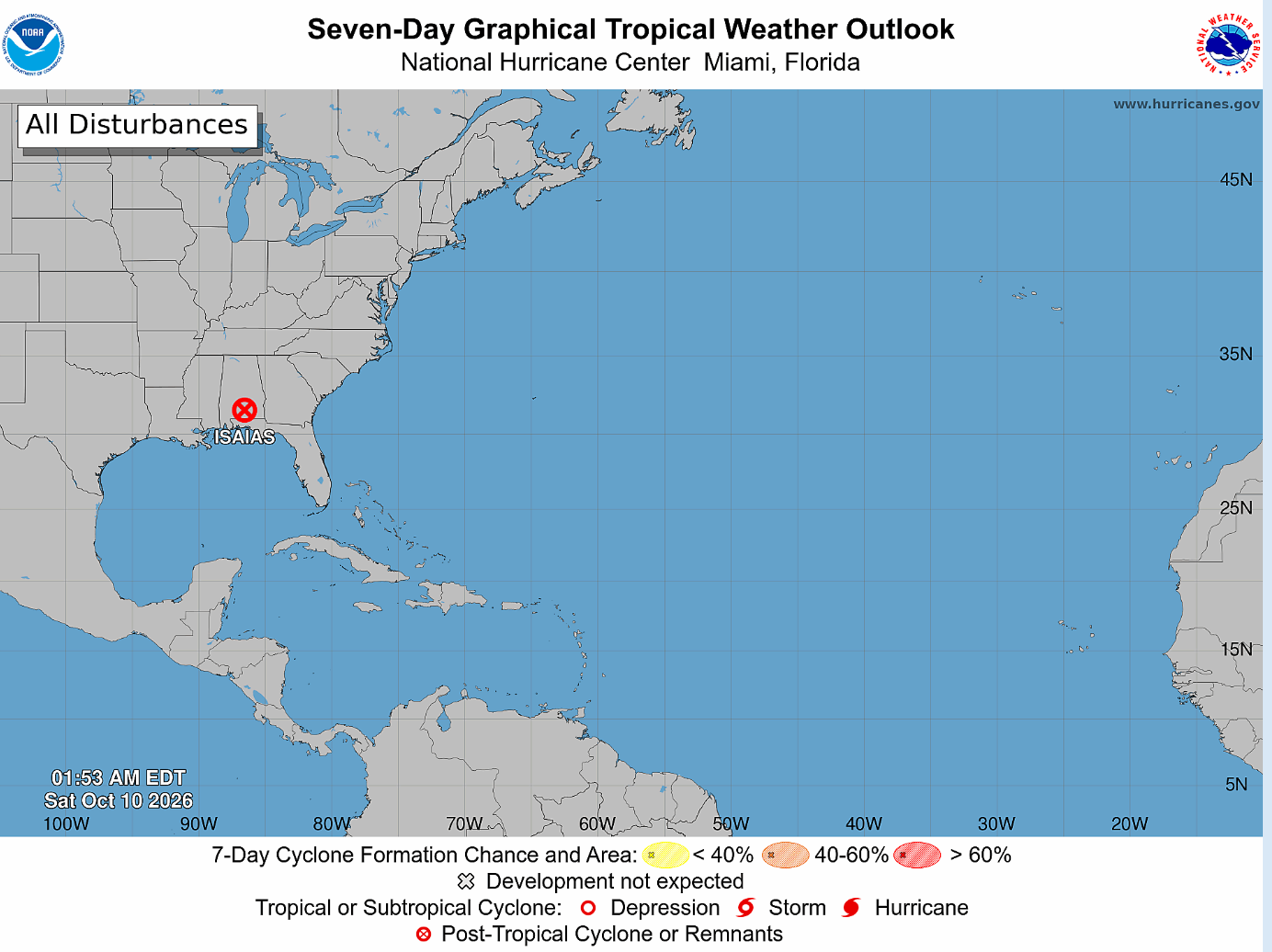 ISAIAS TURNS POST-TROPICAL AS POWER OUTAGES SURGE PAST 760,000 ACROSS U.S. SOUTHEAST