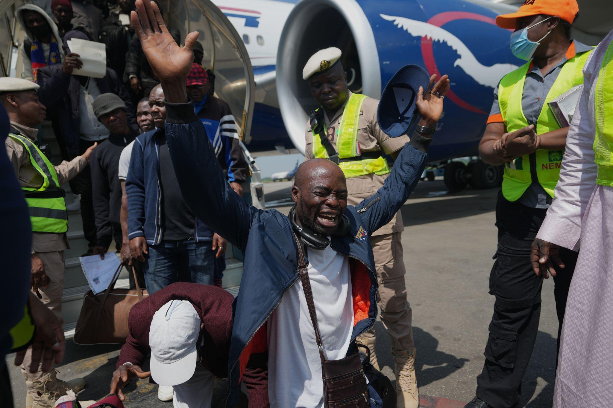 FG EVACUATES ANOTHER 111 NIGERIANS FROM SOUTH AFRICA AS TOTAL RETURNED RISES TO 2,037