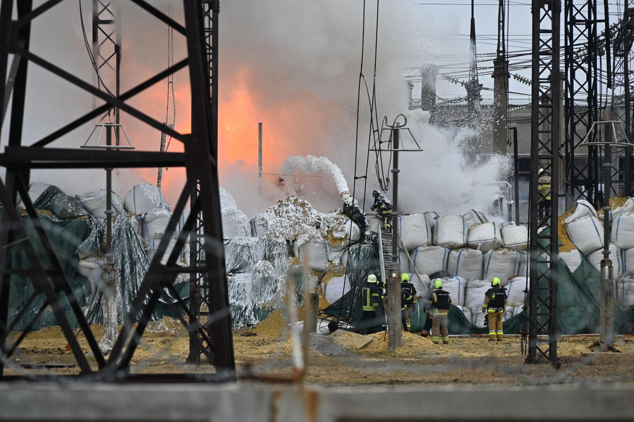 RUSSIAN STRIKES KILL AT LEAST EIGHT ACROSS UKRAINE AS MORE THAN ONE MILLION LOSE POWER, HITTING MALLS, MARKETS AND ENERGY FACILITIES AHEAD OF WINTER