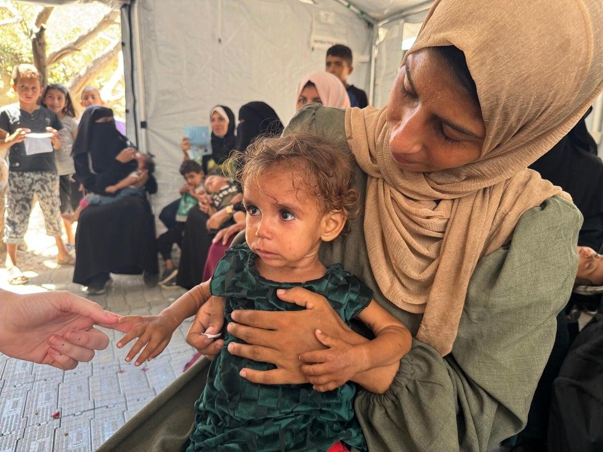 UNICEF WARNS GAZA CHILDREN COULD SLIDE BACK INTO DEEPER MALNUTRITION AS COMMERCIAL SUPPLIES STOP AND 800,000 REMAIN DISPLACED