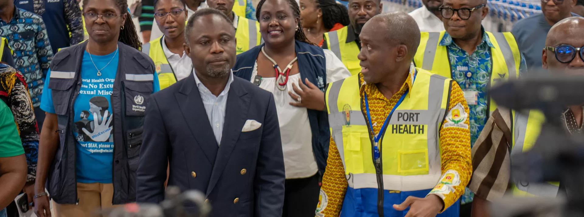 GHANA TIGHTENS EBOLA SURVEILLANCE AT AIRPORTS AND BORDERS AS CASES EMERGE IN NIGERIA AND KENYA