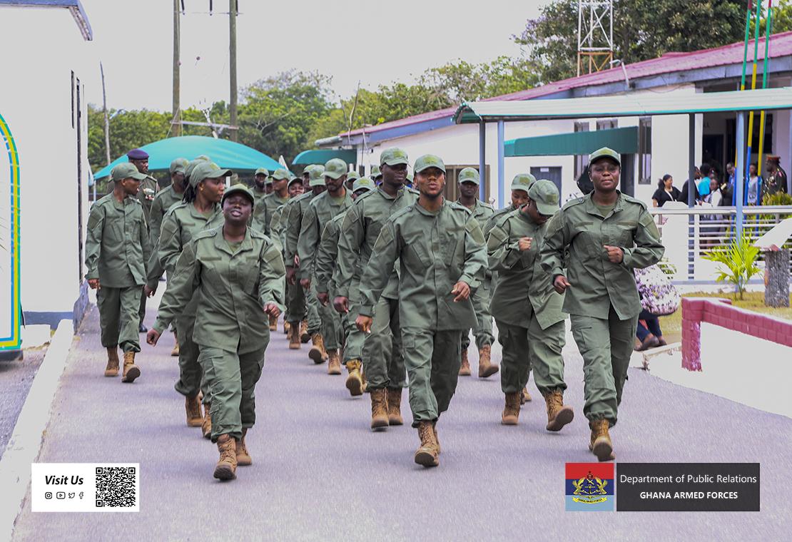 SECOND BATCH OF GHANA ARMED FORCES RECRUITS BEGINS SIX-MONTH MILITARY TRAINING